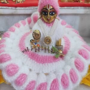 handcrafted multicolor woolen shringar dress